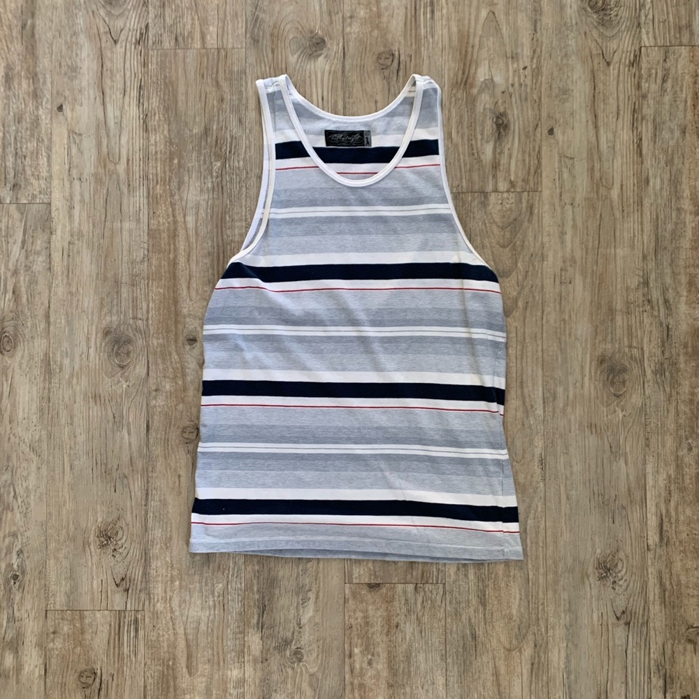 Striped Tank size L